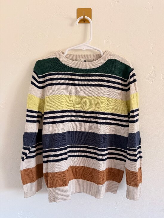 H&M Other - H&M Jaquard-Knit Cotton Sweater Size 4-6Y